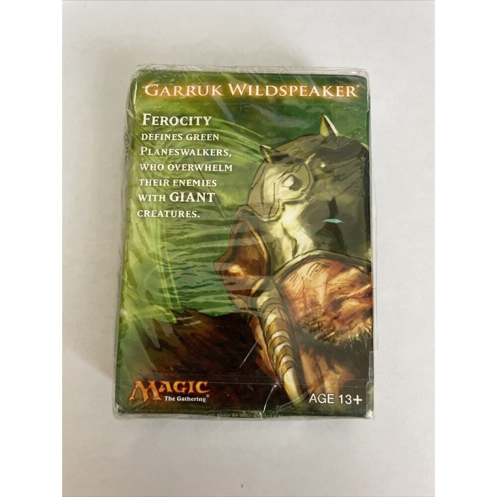 Magic the Gathering Garruk Wildspeaker Starter Deck Planeswalkers Sealed 2011